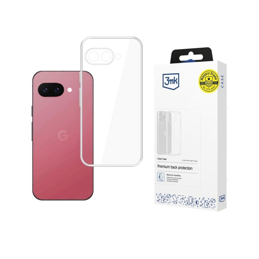 3MK Clear Case mobiiltelefoni ümbris 17 cm (6.7") Kate Läbipaistev