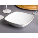 Lumarko MARIAPAULA MODERN SQUARE GOLD DEEP PLATE 18.5CM Lumarko MARIAPAULA MODERN SQUARE GOLD DEEP PLATE 18.5CM