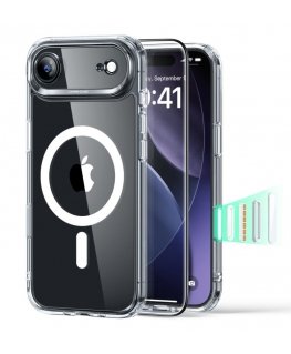 ESR CLASSIC HYBRID MAGSAFE & TEMPERED GLASS IPHONE 17 AIR CLEAR
