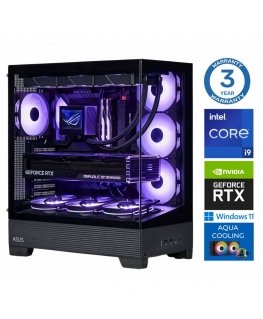INTOP AQUA i9-14900KF 64GB DDR5 2TB SSD M.2 NVME RTX5080 16GB WIN11
