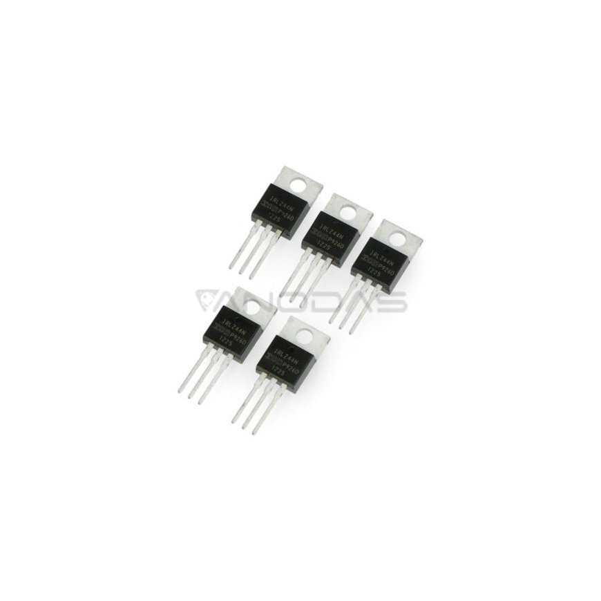 Oem Tranzistorius N-MOSFET IRLZ44N - THT - 5 gab.