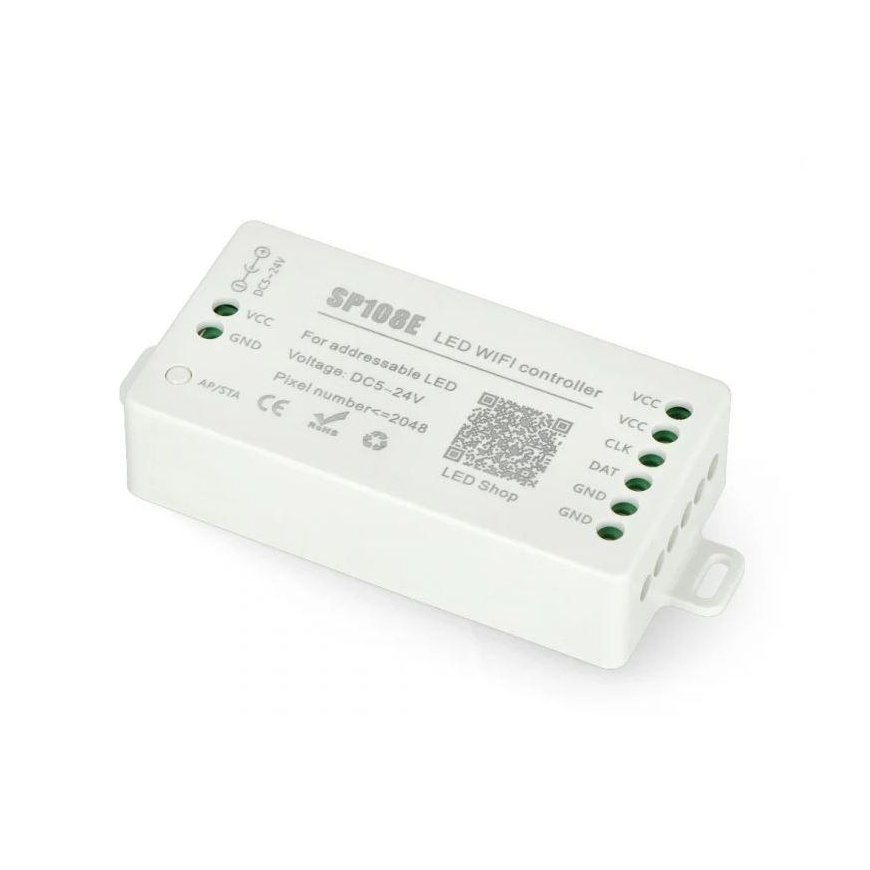 OEM Controller SP108E WiFi for WS2812 Digital LED Strips 5-24V DC – 2