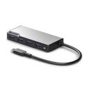 ALOGIC UCFUUA-SGR sąsajos šakotuvas USB 3.2 Gen 1 (3.1 Gen 1) Type-C 5000 Mbit/ai Juoda, Sidabras ALOGIC UCFUUA-SGR sąsajos šakotuvas USB 3.2 Gen 1 (3.1 Gen 1) Type-C 5000 Mbit/ai Juoda, Sidabras