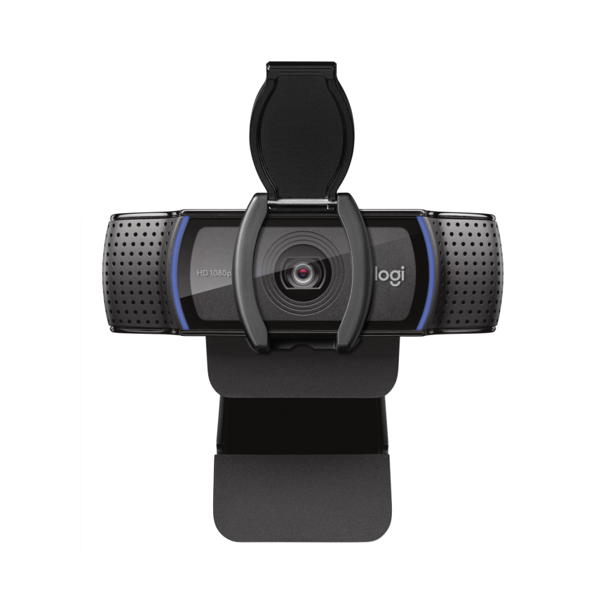Logitech C920e melns