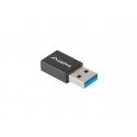 Lanberg AD-UC-UA-01 kaabli soomuutja USB 3.0 Type A USB 3.0 Type C Must Lanberg AD-UC-UA-01 kaabli soomuutja USB 3.0 Type A USB 3.0 Type C Must