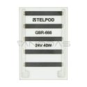 OEM Плоский нагревательный резистор GBR-666/24/1 40W 14.4Ω OEM Плоский нагревательный резистор GBR-666/24/1 40W 14.4Ω