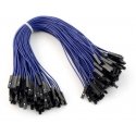 Oem Jungiamieji laidat liitin-liitin 20cm sininen - 100 kpl Oem Jungiamieji laidat liitin-liitin 20cm sininen - 100 kpl