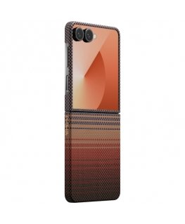 PITAKA ultra-thin 'MagSafe' case for Samsung Galaxy Z Flip7 Sunset
