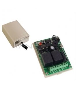 Oem 2 kanalų relė 12VDC 433Mhz