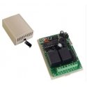 Oem 2 kanalų relė 12VDC 433Mhz Oem 2 kanalų relė 12VDC 433Mhz