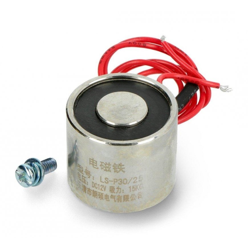 OEM Pritraukiantis elektromagnetis 6V 3W 0.48A 15kgf