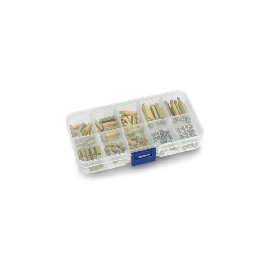 Oem messingist tihendid - erinevates suurustes M3 - komplektis 120 tk