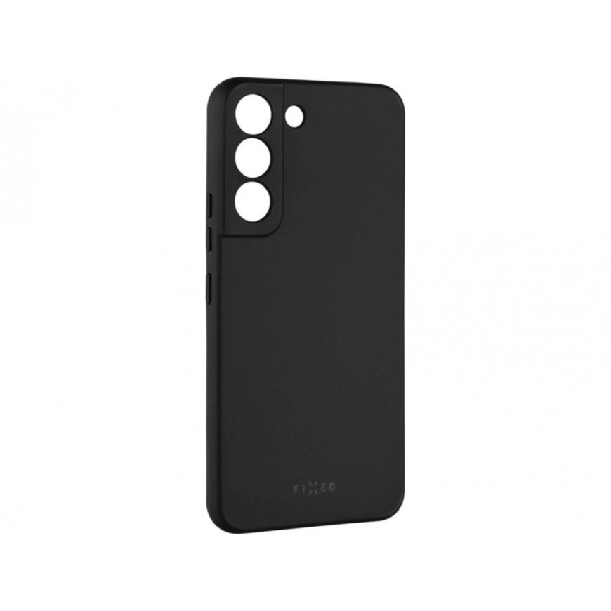 Dėklas FIXED Story Guminis galinis dangtelis Samsung Galaxy S22 5G juodas