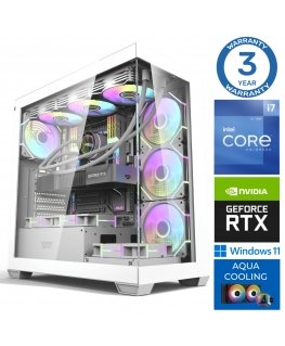 INTOP AQUA i7-14700F 64GB DDR5 1TB SSD M.2 NVME+2TB RTX5080 16GB WIN11