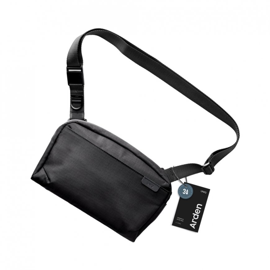 Bag UNIQ Arden Sling 2L musta – 2