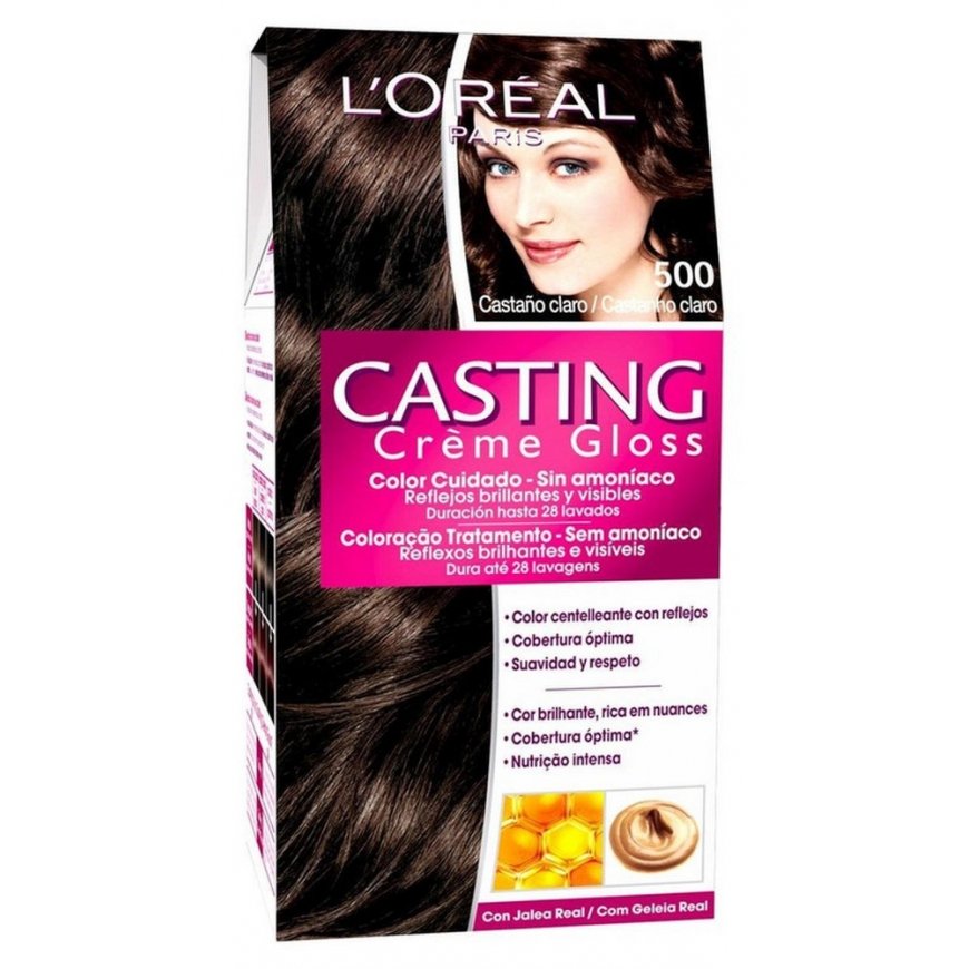 Dažai ilma amoniaki Casting Creme Gloss L'Oreal Meik Šveitsi pruun