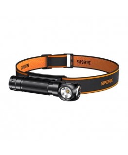 Superfire TH04-S, 1000lmm USB-C headlamp flashlight