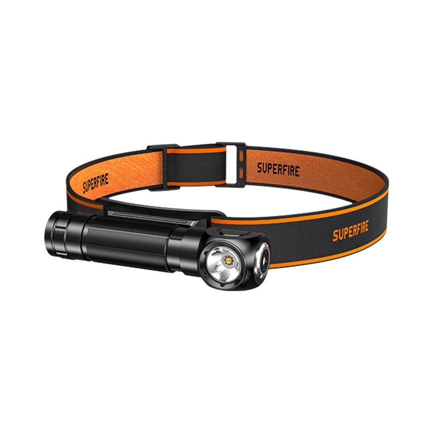 Superfire TH04-S, 1000lmm USB-C headlamp flashlight
