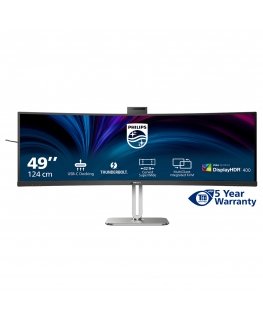 Philips 49B2U6903CH/00 PC lamekuvar 124,5 cm (49") 5120 x 1440 pikslit Dual QHD LCD Hall