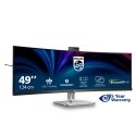 Philips 49B2U6903CH/00 kompiuterio monitorius 124,5 cm (49") 5120 x 1440 pikseliai Dual QHD LCD Pilk
