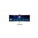 Philips 49B2U6903CH/00 kompiuterio monitorius 124,5 cm (49") 5120 x 1440 pikseliai Dual QHD LCD Pilk