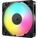 Corsair RS120 ARGB Kompiuterio korpusui Ventiliatorius 12 cm Juoda 3 vnt