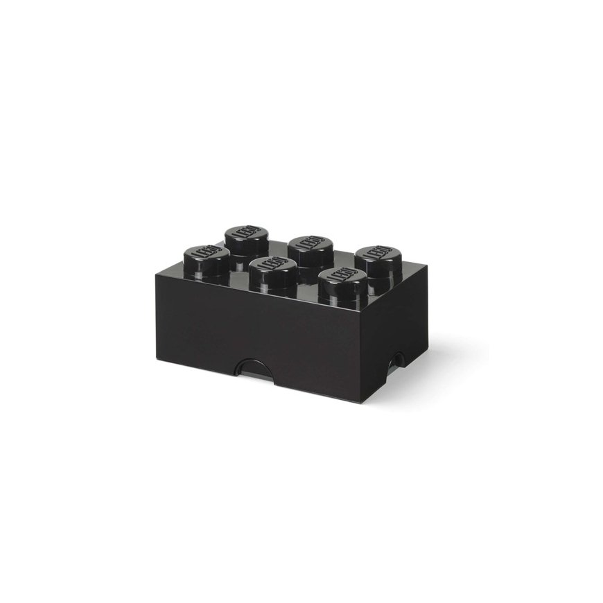 Room Copenhagen LEGO Storage Brick 6 (black)
