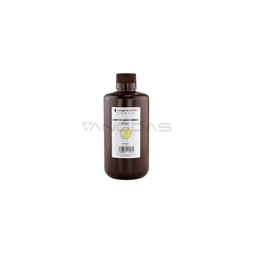 Copymaster3D Copymaster 3D vandeniu nuplaunama UV derva - 1000ml - Skaidri
