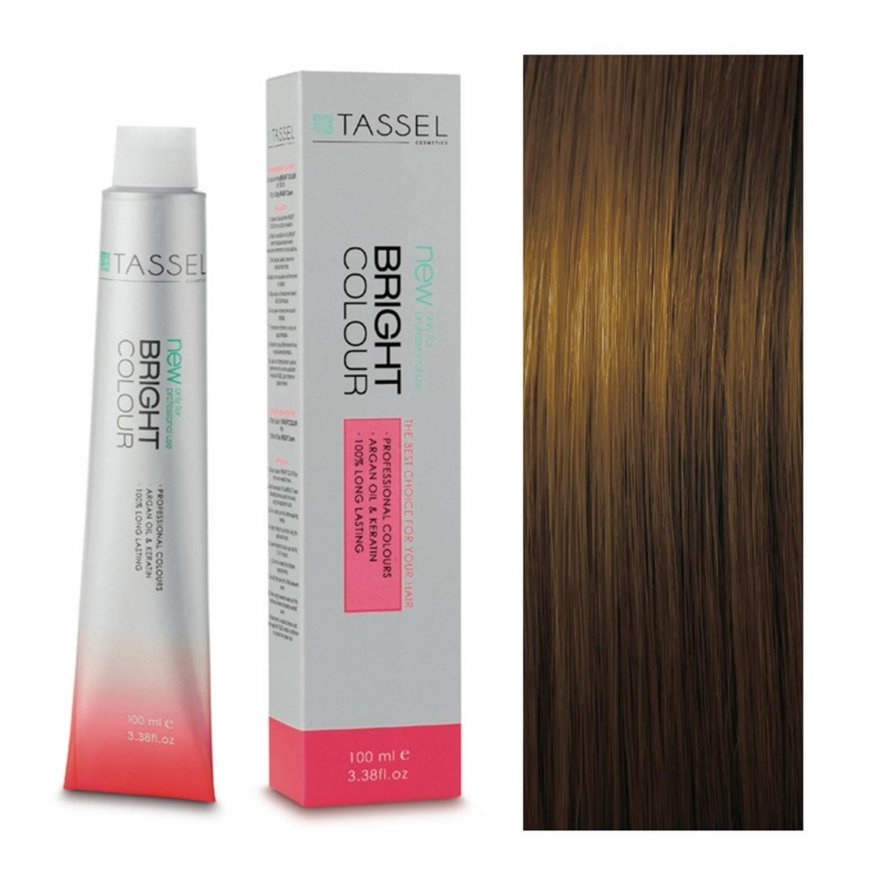 Eurostil Bright Color Dye N7.7 Medium Brown Blonde 1 unit