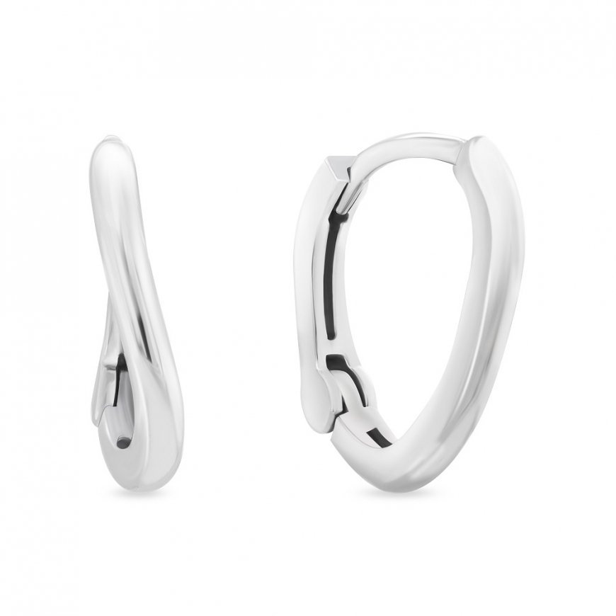 Brilio Silver Brilio Sidabrinis Minimalist silver earrings EA990W
