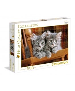 Clementoni Kittens Dėlionė 500 vnt Gyvūnija