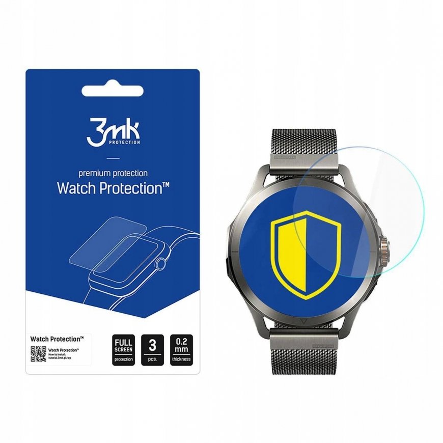 Hübriidklaas 3mk Kella Kaitse FlexibleGlass Xiaomi Kella jaoks