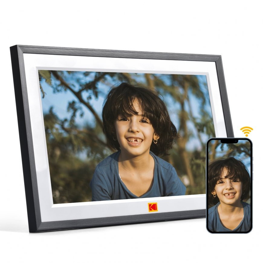 Kodak RCF-1018 цифровая фоторамка Черный 25,6 cm (10.1") Сенсорный экран Wi-Fi