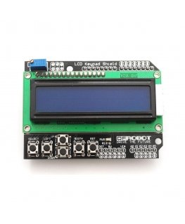 Oem 16x2 LCD ekranas su mygtukais