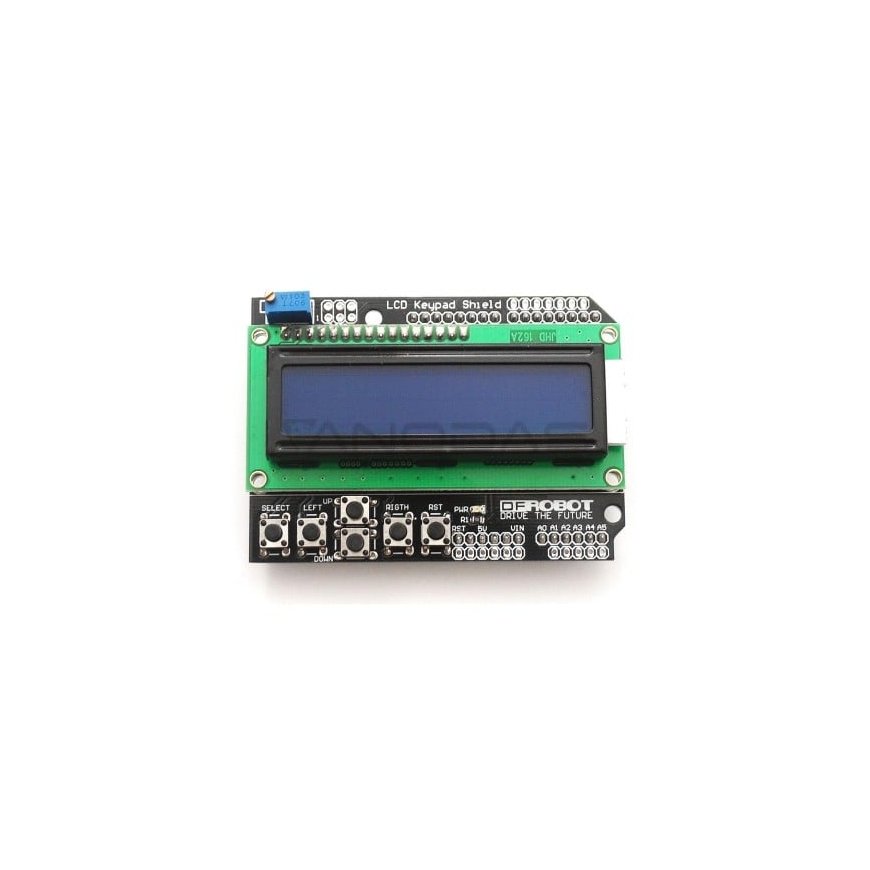 Oem 16x2 LCD ekranas su mygtukais – 2