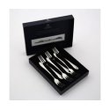 MONA 6 CAKE FORK SET, POLISHED EXCELLENT MONA 6 CAKE FORK SET, POLISHED EXCELLENT