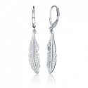 Brilio Silver Sidabrinis dangling earrings with cubic zirconia EA1195WB Brilio Silver Sidabrinis dangling earrings with cubic zirconia EA1195WB