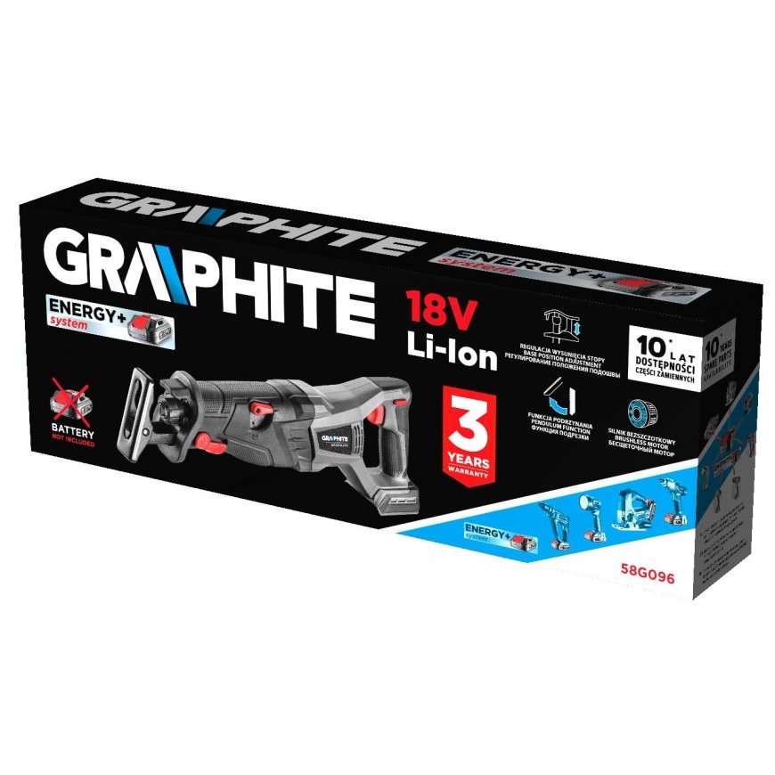 Graphite 58G096 teleskopiskais zaru zāģis 2