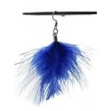 Brilio Silver Feather Silver Earrings with Zircons EA1202WB