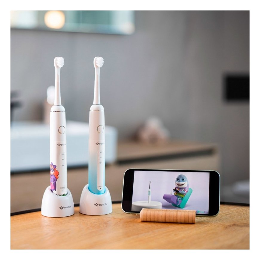 TrueLife SonicBrush Junior J100 Pusaudži Sonic zobu suka Balts – 2