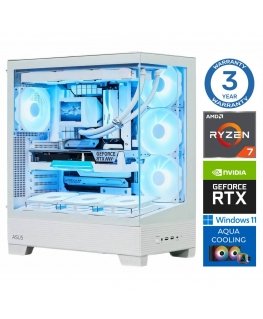 INTOP AQUA Ryzen 7 9700X 16GB DDR5 1TB SSD M.2 NVME RTX5080 16GB WIN11