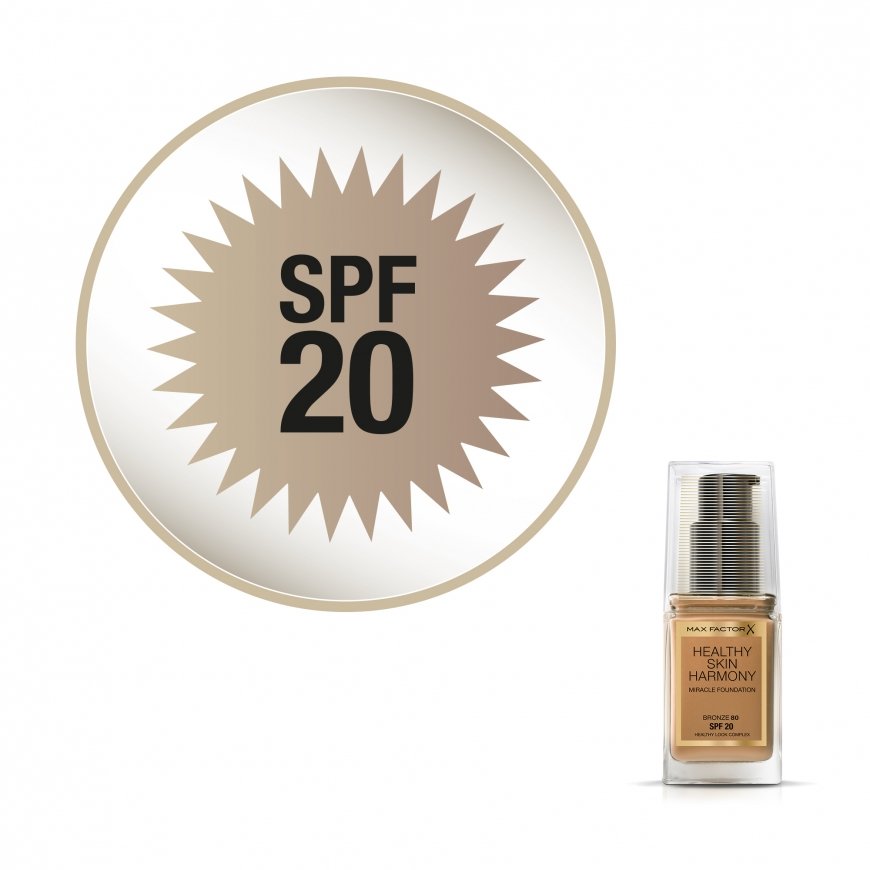 Max Factor Healthy Skin Harmony 30 ml Pumppudel Pasta 80 Bronze – 4
