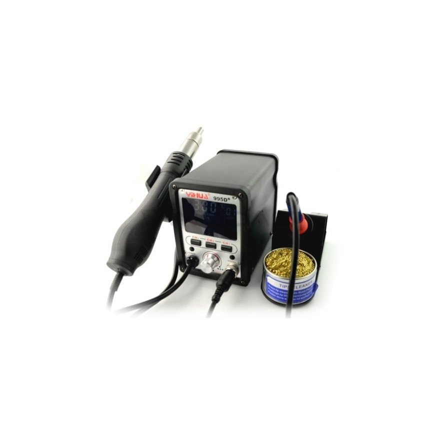 Oem lodēšanas stacija 2in1 Yihua 995D+