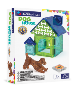 MAGNA-TILES magneettirakennussetti Koirankoppi, 13 osaa