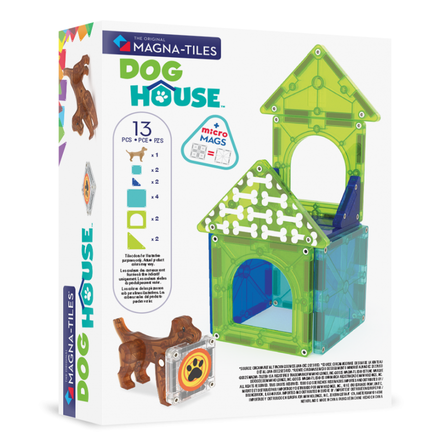 MAGNA-TILES magnet constructor set Dog House, 13 pcs – 2