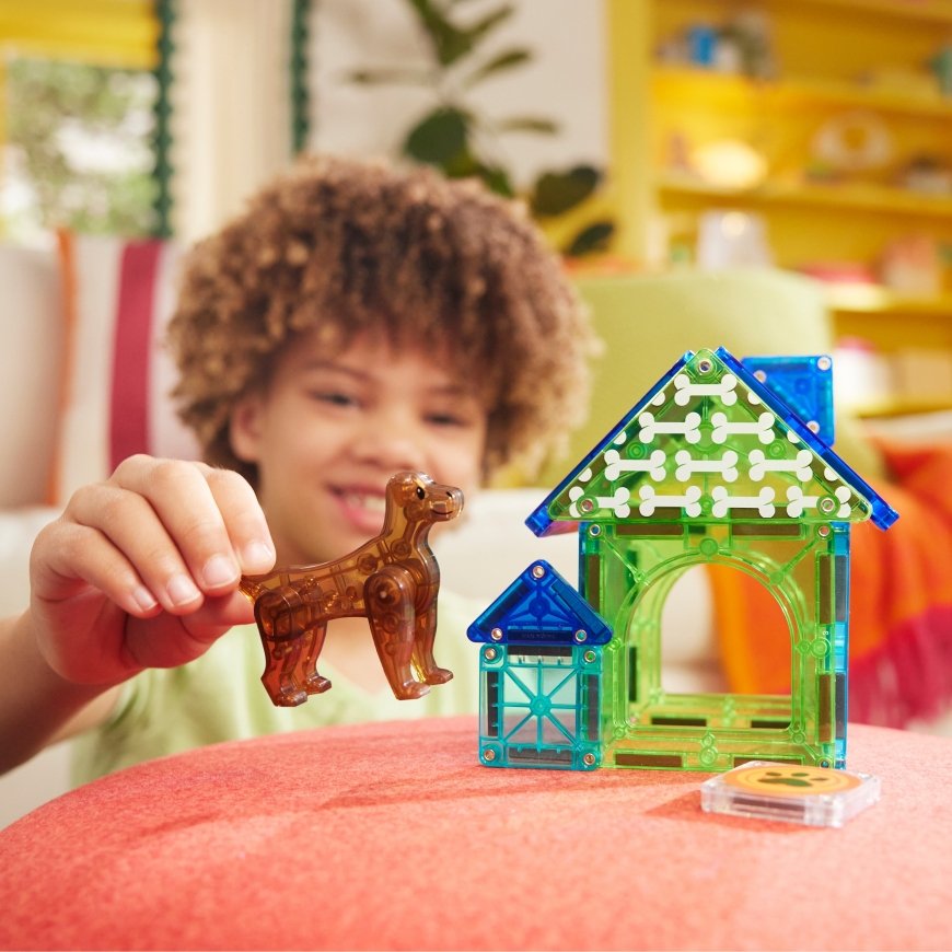 MAGNA-TILES magnet constructor set Dog House, 13 pcs – 4