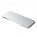 Satechi ST-UCISDS laptop dock/port replicator Wired USB 3.2 Gen 2 (3.1 Gen 2) Type-C Silver