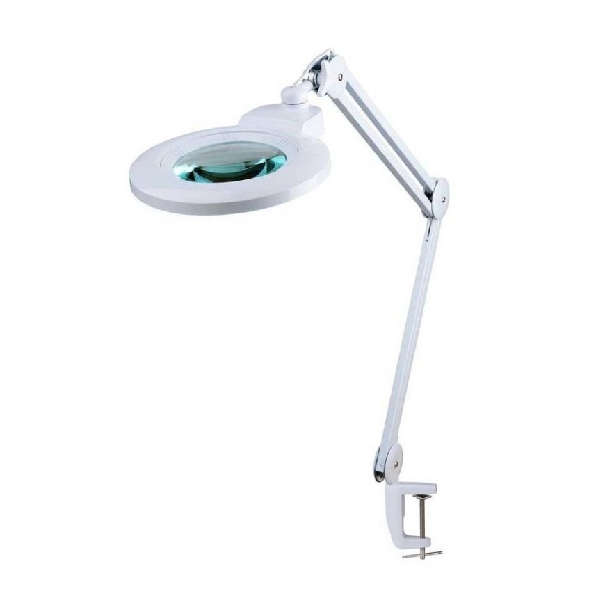 Oem Lempa with magnifying glass 8D 8 diopters - 9006LED -127-8D - interchangeable optics light intensity adjustment - white – 2