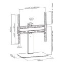 Techly ICA-LCD 323M monitor mount / stand 139.7 cm (55") Desk Black Techly ICA-LCD 323M monitor mount / stand 139.7 cm (55") Desk Black
