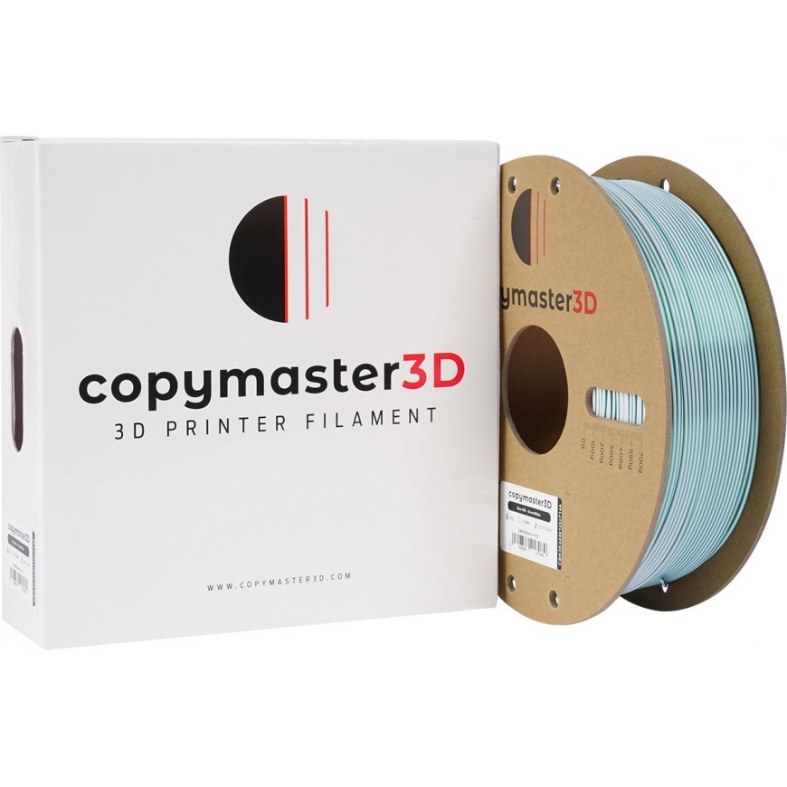 Copymaster3D Duo-Silk -филамент для 3D-принтера, 1.75 мм, зеленый/белый – 5
